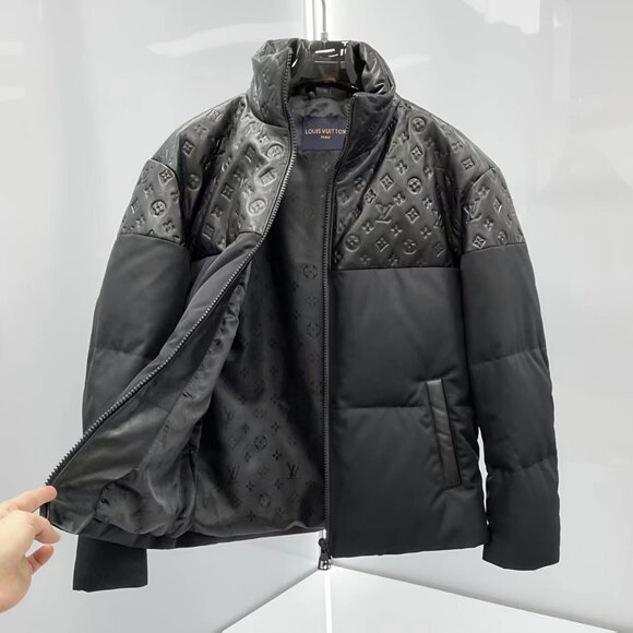 Louis Vuitton Black Monogram Puffer Jacket - Picture 3 of 4